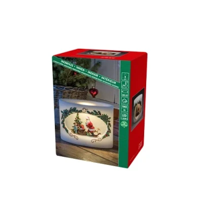 Immagine di Konstsmide 1892 100 LED con candela di cera Bianco caldo