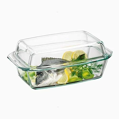Immagine di Bohemia Cristal 093/006/031 Ciotola con angoli, coperchio alto, 2,8 l