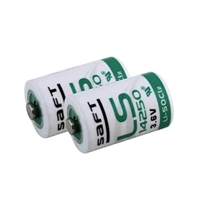 Immagine di CAMFM 2 pezzi originali LS 14250 per contatore acqua PLC ER3 ER1/2AA 3,6 V batteria al litio S..A.FT