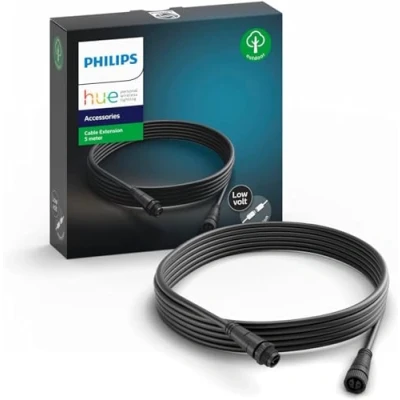 Immagine di Philips Hue Cavo Estensione, per Esterni, Sistema di Illuminazione Smart, 5M, IP67