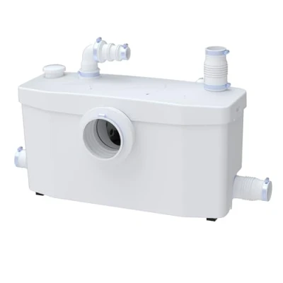 Immagine di SFA Saniplus Up Crusher WC completo con Grande capacità Installazione discreta Manutenzione Facilitata 52,6 x 23,5 32,9 cm 400 W Made in France