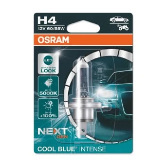 Immagine di OSRAM 64193CBN 01B Lampadina alogena COOL BLUE® INTENSE H4 60/55 W 12 V