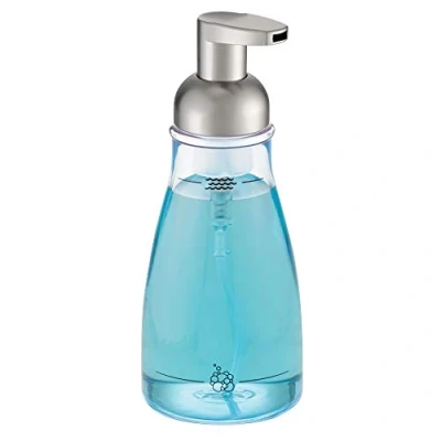 Immagine di iDesign 50100EU Pompa Sapone Liquido a Schiuma, Plastica, Trasparente, 0.1x0.1x0.1 cm