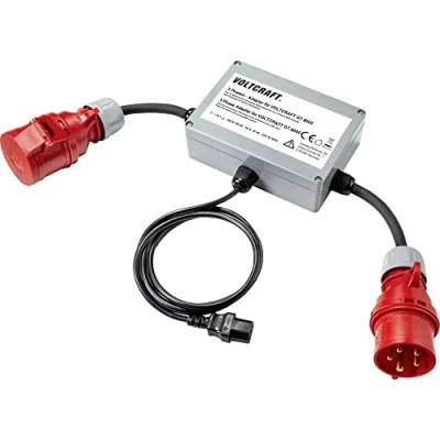 Immagine di VOLTCRAFT VC GT 6001 16A Connettore Adattatore di misurazione trifase CEE 16 A. 1 pz.