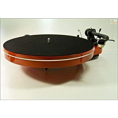 Immagine di Tappetino in feltro e carbonio per giradischi analogis Mat Five