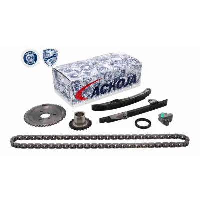 Immagine di ACKOJA A70 10005 Kit Catena distribuzione con paraolio albero a gomiti, tendicatena per camme Simplex, chiusa, dentata