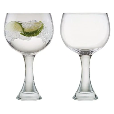 Immagine di Anton Studio Designs Bicchieri Da Gin Manhattan Set Di 2 Capacità 700 Ml Per Bicchiere Stelo Spesso Dal Bellissimo Design E Coppa Grande