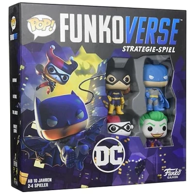 Immagine di Funko Pop Funkoverse DC100, Gioco da Tavolo Funkoverse, 4 Personaggi, Multicolore, 43463