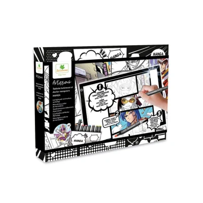 Immagine di Tavoletta Luminosa Led e Pennarelli Manga XXL