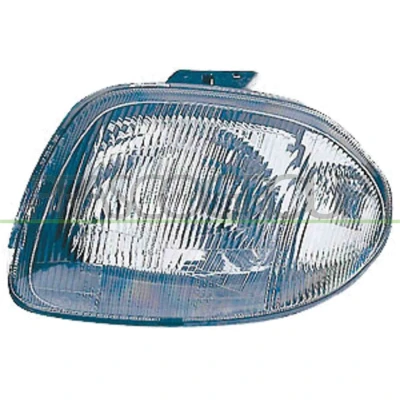 Immagine di PRASCO RN3204804 fari Sx H4 bianco con lampeggiatore per veicolo circolazione Dx senza motore regolazione assetto RENAULT: CLIO 2