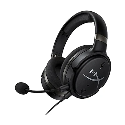 Immagine di HyperX Cloud Orbit S, Cuffie da Gaming, Connessione Cablata a 3,5 mm, Audio Immersivo, Telaio in Plastica, Cuscinetti Memory Foam, Comandi Integrati e sul Cavo, Adatto per PC Console, Nero/Grigio