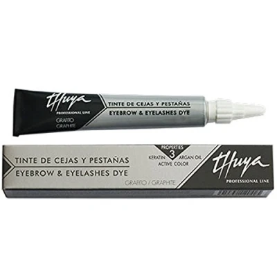 Immagine di Thuya Tinta Rigenerante In Crema Con Cheratina, Aloe E Argan, Grigio Grafite, 14 ml, 1 Unità