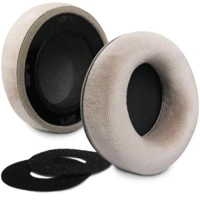 Immagine di K712 Cuscinetti auricolari di ricambio compatibili con cuffie AKG K702 K701 K601 K612 Q701 Q702 in morbido memory foam e isolamento acustico (grigio)