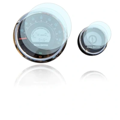 Immagine di Pellicola protettiva per tachimetro adatta Royal Enfield Meteor Stellar 2021 + 1 x Ultra Clear / Anti Glare