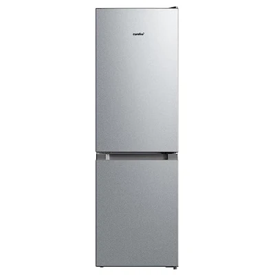 Immagine di COMFEE&#039; RCB169DS2(E) frigorifero con congelatore/altezza 150 cm/basso gelo/temperatura del regolabile/luce a LED/195 kWh/anno/115L parte frigorifero/59L congelatore/argento