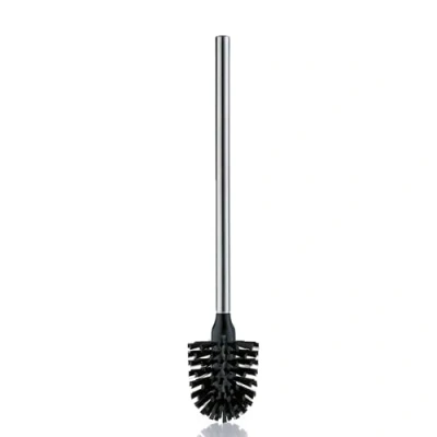 Immagine di Kela La Brosse 20147 Scopino per WC con Manico in Acciaio Inox Opaco, 45,5 cm, Colore: Nero