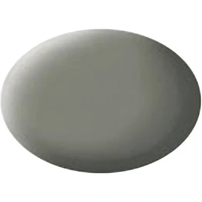 Immagine di Revell 36145 Vernice a base dacqua Olivo chiaro (opaco) Codice colore: 45 colore RAL: 7003 Barattolo 18 ml