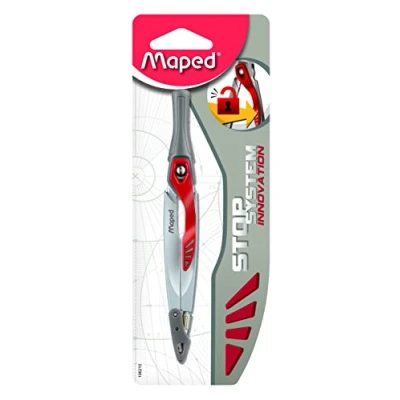 Immagine di MAPED Compasso con Sistema Stop