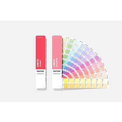 Immagine di Pantone CMYK Color Guide Set, GP5101B, rivestito e non