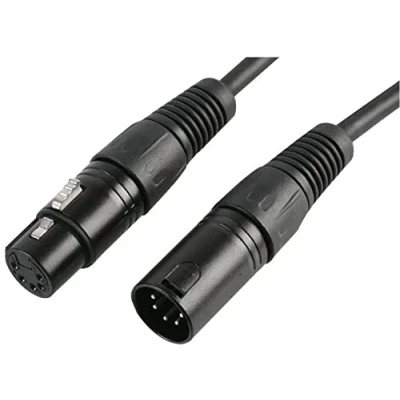 Immagine di Pulse 5 pin 2 coppie DMX Lead? Cavo XLR maschio a femmina m