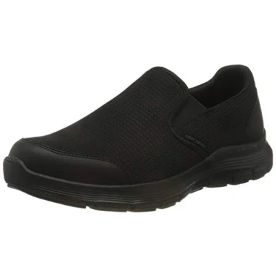 Immagine di Skechers Flex Advantage 4.0 Tuscan, Scarpe Uomo, Black Textile Trim, 42.5 EU