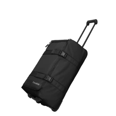 Immagine di Travelite Kick Off Borsa da viaggio con ruote, misura L (68 cm), Nero, Trolley Reisetasche ruote