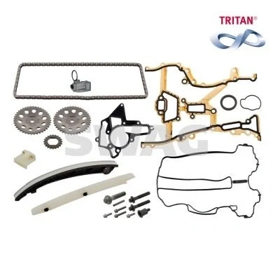 Immagine di SWAG 40 94 9409 Kit Catena distribuzione Simplex, chiusa OPEL: Corsa D Hatchback