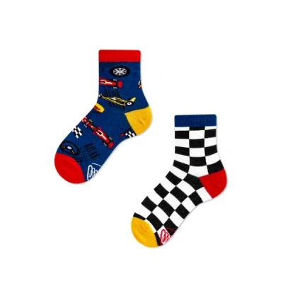 Immagine di Many Mornings Formula Racing Kids Calzini Non abbinati, Multi Color, 31 34 Ragazzi Unisex