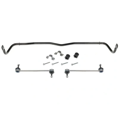 Immagine di MEYLE 100 653 0004/HD barra Stabilizzatrice Assale anteriore con morsetti, d&#039;accoppiamento, cuscinetto in gomma Quality SKODA: Fabia 2