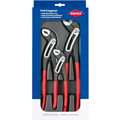 Immagine di Knipex 00 20 09 V03 Officina e meccanica Kit pinze regolabili per tubi dadi 3 parti