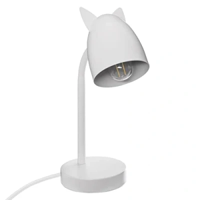 Immagine di Atmosphera Lampada per bambini &quot;orecchie&quot; metallo bianco H31 cm