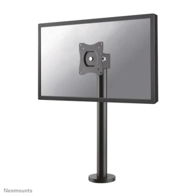 Immagine di Neomounts NS DPOS100BLACK Supporto da tavolo per monitor 25,4 cm (10) 81,3 (32) Inclinabile, Rotante, Girevole