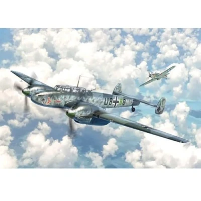 Immagine di ITALERI 0049 1:72 DT. BF 110 C 3/C 4 Zerstörer modellismo, kit, artigianato, hobby, incollaggio, kit di plastica, fedele al dettaglio