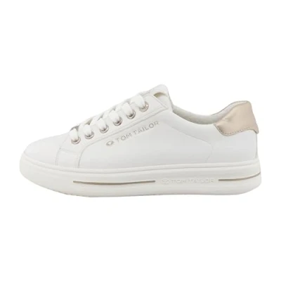 Immagine di TOM TAILOR 9590320007, Scarpe da Ginnastica Donna, Bianco, 40 EU
