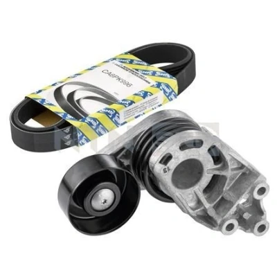 Immagine di SNR KA857.03 Kit cinghie Poly V VOLKSWAGEN: Polo IV Hatchback, Fox III SKODA: Fabia 2, 1 Combi, Roomster