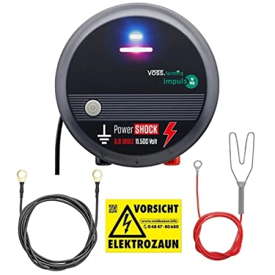 Immagine di VOSS.farming Elettrificatore Impuls V90 230 V, per recinzioni elettriche