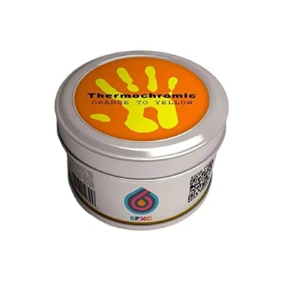 Immagine di Thermochromic acrilico arancione a giallo fluo, Orange to Neon Yellow, 250 ML