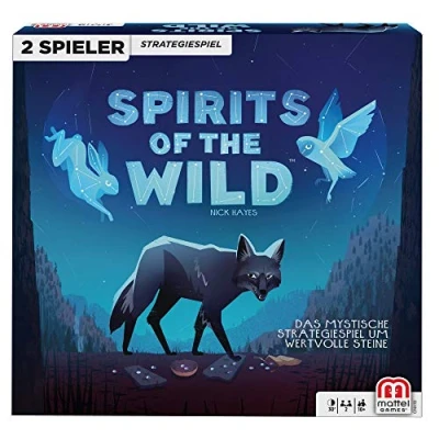 Immagine di Mattel Games GNH18, Spirits of The Wild Gioco di strategia, adatto per 2 giocatori, da 10 anni in su, Esclusivo Amazon