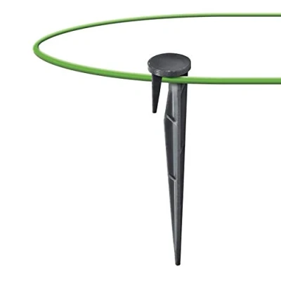 Immagine di GARDENIX® 100 pezzi WirePEG picchetti di fissaggio per cavo perimetrale rasaerba robotizzati compatibile con Gardena Husqvarna Worx Bosch