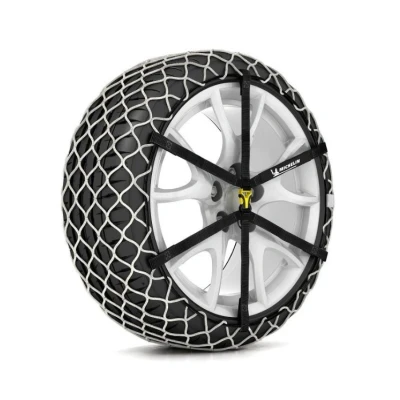Immagine di Michelin Easy Grip Limited 008334 Catene da neve con tendicatena istruzioni montaggio, borsa custodia Acciaio