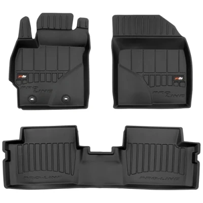 Immagine di SMK Tappetini auto gomma per Toyota Auris i 2006 2012 Sperimentate un nuovo standard di viaggio con tappeto antiscivolo gommato multistagionali tutte le condizioni strad