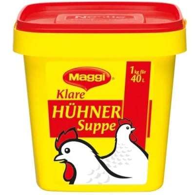 Immagine di Maggi Zuppa di pollo trasparente (immediatamente solubile), confezione da 1 (1 x kg)