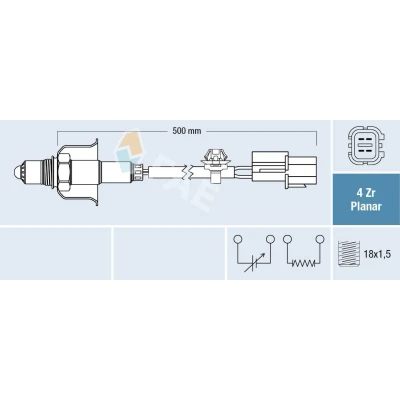 Immagine di Sonda lambda FAE 77712