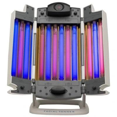 Immagine di Lampada abbronzante per viso, con 12 tubi luminescenti Turbo Power 9215 Facial Tan