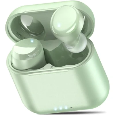 Immagine di TOZO T6 Mini Cuffie Bluetooth, Auricolari Bluetooth 5.3 con Design Ergonomico, 50 Ore APP EQ Personalizzabile, IPX8 Impermeabile Nuova Versione Aggiornata,