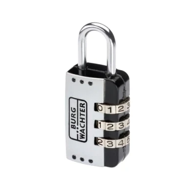 Immagine di Burg Wächter Combi 72 25 SB Lucchetto a Combinazione Regolabile, Cromato