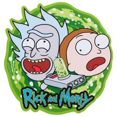 Immagine di Subsonic Rick &amp; Morty Tappetino per Mouse da Gioco, Regalare in Ufficio con Licenza Ufficiale and Morty, 30 cm