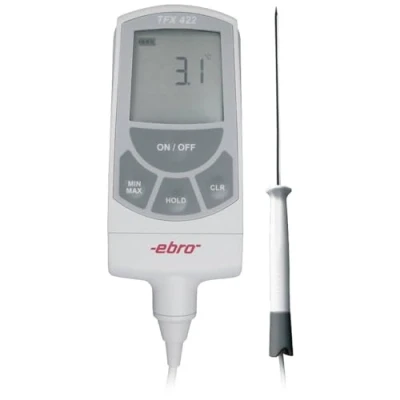 Immagine di ebro TFX 422C 60 Termometro a penetrazione HACCP Campo di misura temperatura 50 fino 200 C Conforme
