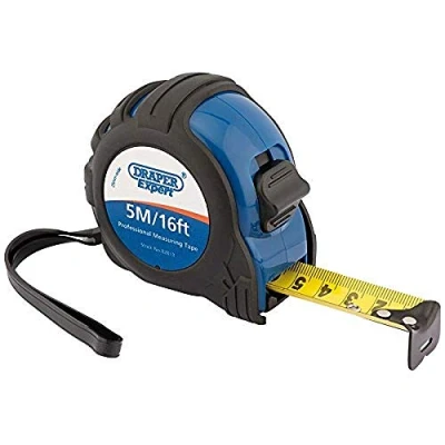 Immagine di Draper 82813 5 m/4,9 m Expert Professional measuring tape nero/blu, nero,