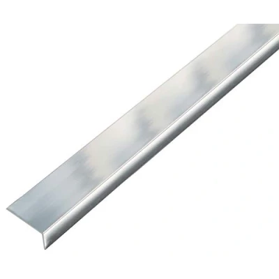 Immagine di Alberts 488642 Profilo angolare, autoadesivo, alluminio, design cromo, 1000 x 30 15 mm